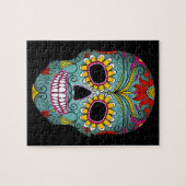 Dag van de dode suikerschedel legpuzzel (Horizontaal)