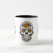 Dag van de dode suikerschedel mok (Midden)