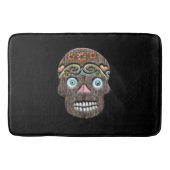 Dag van de Dode Suikerschedel (Mossy) Badmat (Voorkant)