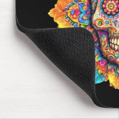 Dag van de dode suikerschedel muismat (Hoek)