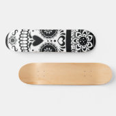Dag van de dode suikerschedel persoonlijk skateboard (Horizontaal)