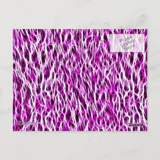 Dag van de dode suikerschedel - Roze en Paars 2.0 Briefkaart (Achterkant)