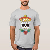 Dag van de dode suikerschedel t-shirt (Voorkant)