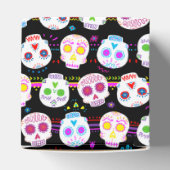 Dag van de dode suikerschedels bedankdoosjes (Bovenkant)