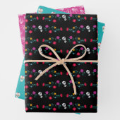 Dag van de dode suikerschedels inpakpapier vel (In situ)