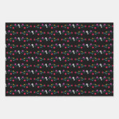 Dag van de dode suikerschedels inpakpapier vel (Voorkant)