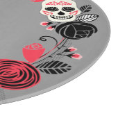 Dag van de Dode Suikerschedels Krans Snijplank (Hoek)