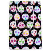 Dag van de dode suikerschedels medium cadeauzakje (Voorkant)