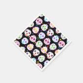 Dag van de dode suikerschedels servet (Hoek)