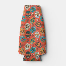 Dag van de Dode Suikerschedels, sinaasappel Flesjeskoeler