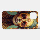 Dag van de dode-suikerschedelvrouw Case-Mate iPhone case (Achterkant (horizontaal))
