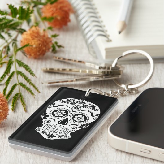 DAG VAN DE DODE SUIKERVAARDIGHEID SLEUTELHANGER (Voorkant Rechts)
