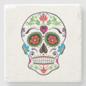 DAG VAN DE DODE SUIKERVAARDIGHEID STENEN ONDERZETTER (Voorkant)