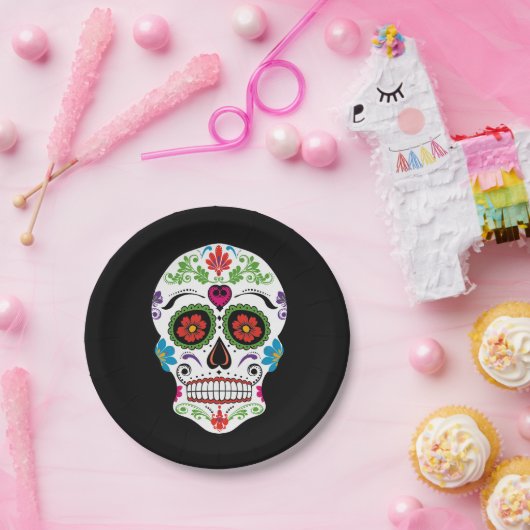 DAG VAN DE DODE SUIKERVAART PAPIEREN BORDJE (Feest)