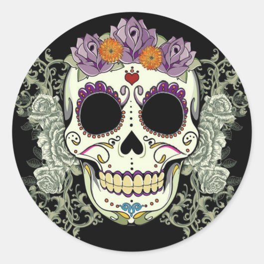 DAG VAN DE DODE SUIKERVAART RONDE STICKER (Voorkant)
