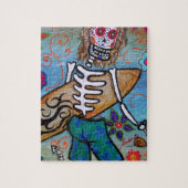 Dag van de dode Surfer Legpuzzel (Verticaal)