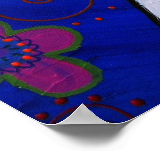 Dag van de dode Te Amo Wedding Couple Poster (Hoek)