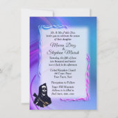 Dag van de dode Ultraviolet bruiloft Uitnodigingen (Voorkant)