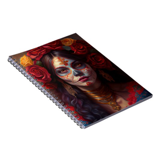 Dag van de dode V4 -Vrouwen Olieverf Notitieboeken (Rechterzijde)