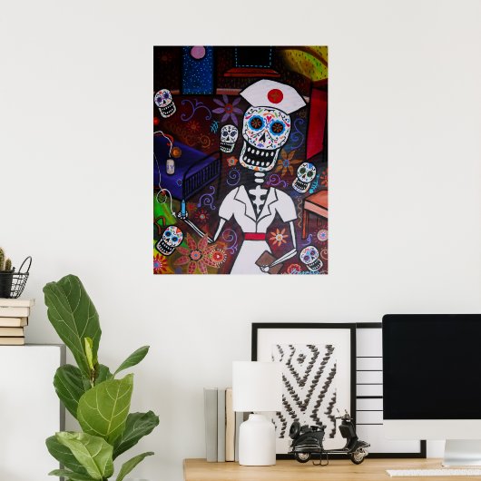 DAG VAN DE DODE VERBRANDING POSTER (Thuiskantoor)