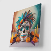 Dag van de Dode Verrukking Klok Ontwerp door Li Te (Hoek)