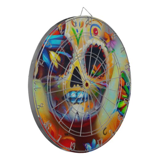 Dag van de Dode Vlinders (2) Dartbord (Voorkant Links)