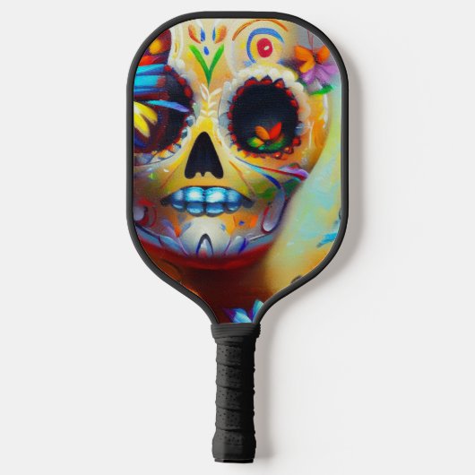 Dag van de Dode Vlinders (2) Pickleball Paddle (Achterkant)