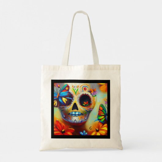 Dag van de Dode Vlinders 2 Tote Bag (Achterkant)