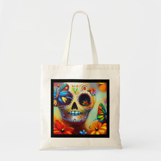 Dag van de Dode Vlinders 2 Tote Bag (Voorkant)