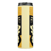 Dag van de Dode Vlinders Woodcut 1 Thermosbeker (Achterkant)