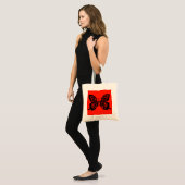Dag van de Dode Vlinders Woodcut 4 Tote Bag (Voorkant (model))