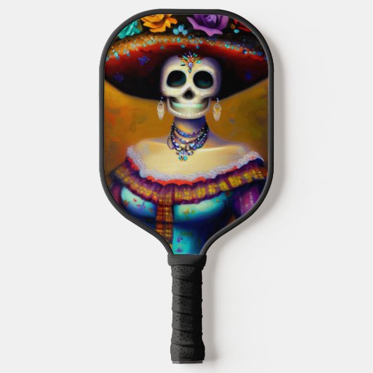 Dag van de Dode Vrouw (1) Pickleball Paddle (Voorkant)