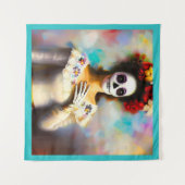 Dag van de Dode Vrouw 3 Wandkleed (Voorkant (horizontaal))