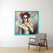 Dag van de Dode Vrouw 3 Wandkleed (In situ)