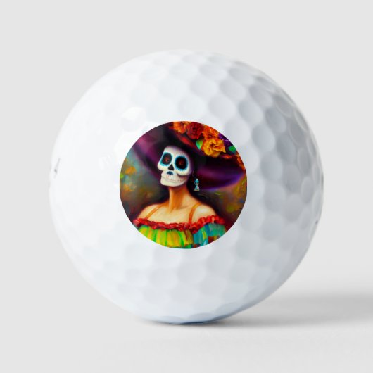 Dag van de Dode Vrouw (4) Golfballen (Voorkant)