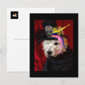 Dag van de Dode Westie Briefkaart (Voorkant / Achterkant)