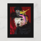 Dag van de Dode Westie Briefkaart (Voorkant)
