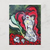 Dag van de dode zeemeermin briefkaart (Voorkant)