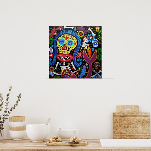 Dag van de dode zeemeerminnen Posters (Keuken)