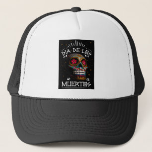 Dag van de dodelijke dia van de dode Mexicaanse fe Trucker Pet