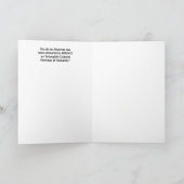 Dag van de Doden, 5"x 7"Gevouwen Wenskaart Kaart (Binnen)