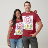 DAG VAN DE DODEN BLOEMEN T-SHIRT (Unisex)