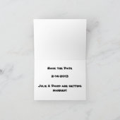 Dag van de Doden de Datum Notecard van het Kaart (Binnen)