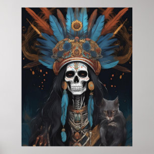 Dag van de Doden - Dia De Los Muertos Beauty Poster