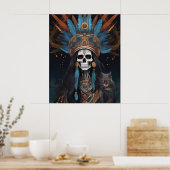 Dag van de Doden - Dia De Los Muertos Beauty Poster (Keuken)
