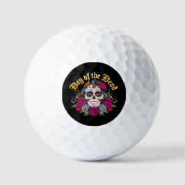 Dag van de Doden: Dia de los Muertos Golfballen
