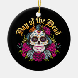 Dag van de Doden: Dia de los Muertos Keramisch Ornament