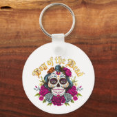 Dag van de Doden: Dia de los Muertos Sleutelhanger (Voorkant)
