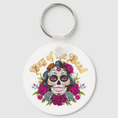 Dag van de Doden: Dia de los Muertos Sleutelhanger (Achterkant)