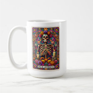 Dag van de Doden Día de los Muertos Sugar Skull Koffiemok